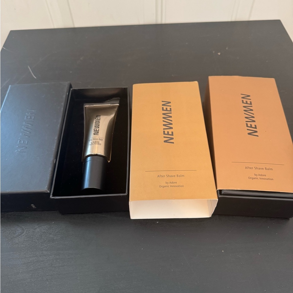 Adore Cosmetics Organic Innovation NEWMEN After Shave Balm x2 1.35oz Each NOS